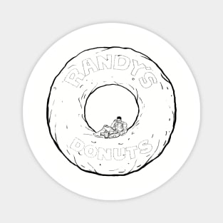 Tony on a donut 02 Magnet